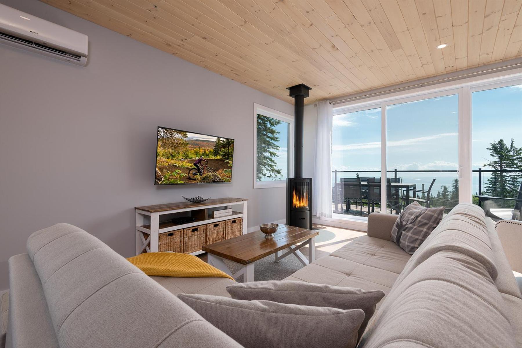 Les Chalets Du Massif De Charlevoix Petite-Riviere-Saint-Francois Cameră foto